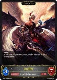 Lucifer (Evolved) - BP01: Advent of Genesis - Shadowverse: Evolve card