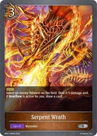 Serpent Wrath - BP01: Advent of Genesis - Shadowverse: Evolve card