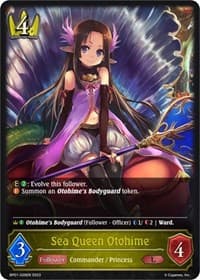 Sea Queen Otohime - BP01: Advent of Genesis - Shadowverse: Evolve card