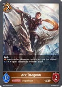 Ace Dragoon - BP01: Advent of Genesis - Shadowverse: Evolve card
