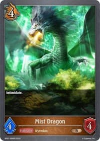 Mist Dragon - BP01: Advent of Genesis - Shadowverse: Evolve card