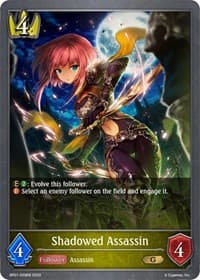 Shadowed Assassin - BP01: Advent of Genesis - Shadowverse: Evolve card