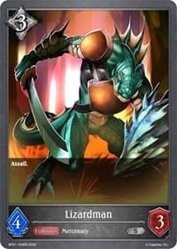 Lizardman - BP01: Advent of Genesis - Shadowverse: Evolve card