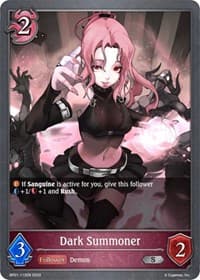Dark Summoner - BP01: Advent of Genesis - Shadowverse: Evolve card