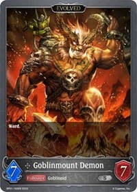 Goblinmount Demon (Evolved) - BP01: Advent of Genesis - Shadowverse: Evolve card