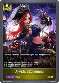 Alwida's Command - BP01: Advent of Genesis - Shadowverse: Evolve card