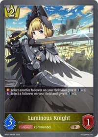 Luminous Knight - BP01: Advent of Genesis - Shadowverse: Evolve card