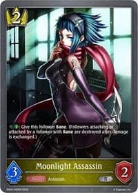 Moonlight Assassin - SD02: Blade of Resentment - Shadowverse: Evolve card