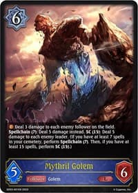 Mythril Golem - SD03: Mysteries of Conjuration - Shadowverse: Evolve card
