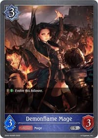 Demonflame Mage - SD03: Mysteries of Conjuration - Shadowverse: Evolve card