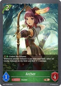 Archer - P03EN (Foil) - BP01: Advent of Genesis - Shadowverse: Evolve card
