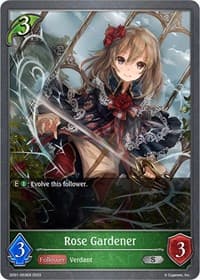 Rose Gardener - SD01: Regal Fairy Princess - Shadowverse: Evolve card