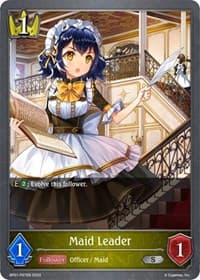 Maid Leader - P07EN (Foil) - BP01: Advent of Genesis - Shadowverse: Evolve card