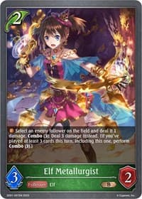Elf Metallurgist - SD01: Regal Fairy Princess - Shadowverse: Evolve card