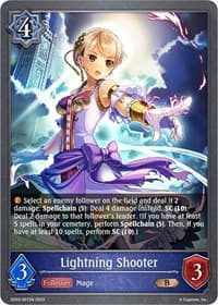 Lightning Shooter - SD03: Mysteries of Conjuration - Shadowverse: Evolve card