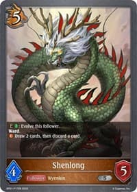 Shenlong - P17EN (Foil) - BP01: Advent of Genesis - Shadowverse: Evolve card