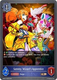 Sammy, Wizard's Apprentice - SD03: Mysteries of Conjuration - Shadowverse: Evolve card
