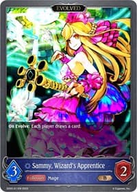 Sammy, Wizard's Apprentice (Evolved) - SD03: Mysteries of Conjuration - Shadowverse: Evolve card