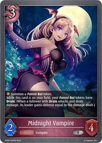 Midnight Vampire - SD05: Waltz of the Undying Night - Shadowverse: Evolve card