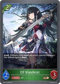 Elf Wanderer - SD01: Regal Fairy Princess - Shadowverse: Evolve card