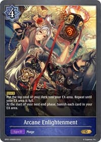 Arcane Enlightenment - BP01: Advent of Genesis - Shadowverse: Evolve card