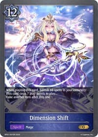 Dimension Shift - BP01: Advent of Genesis - Shadowverse: Evolve card