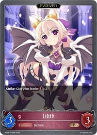 Lilith (Evolved) - SD05: Waltz of the Undying Night - Shadowverse: Evolve card