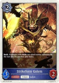 Strikeform Golem - SD03: Mysteries of Conjuration - Shadowverse: Evolve card