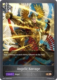 Angelic Barrage - SD01: Regal Fairy Princess - Shadowverse: Evolve card