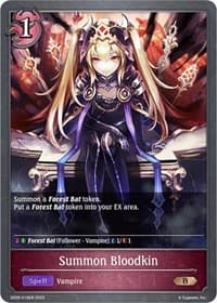 Summon Bloodkin - SD05: Waltz of the Undying Night - Shadowverse: Evolve card