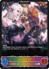Ancient Elf (SL) (Evolved) - BP01: Advent of Genesis - Shadowverse: Evolve card
