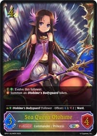 Sea Queen Otohime (SL) - BP01: Advent of Genesis - Shadowverse: Evolve card