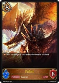 Fafnir - SD04: Wrath of the Greatwyrm - Shadowverse: Evolve card
