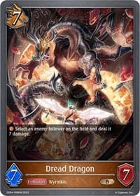 Dread Dragon - SD04: Wrath of the Greatwyrm - Shadowverse: Evolve card