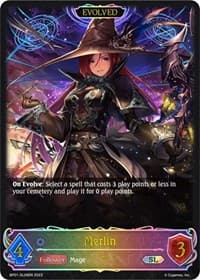 Merlin (SL) (Evolved) - BP01: Advent of Genesis - Shadowverse: Evolve card