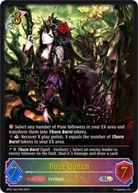 Rose Queen (SL) - BP01: Advent of Genesis - Shadowverse: Evolve card