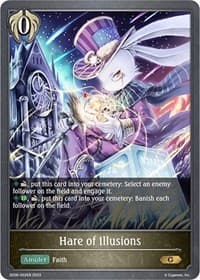 Hare of Illusions - SD06: Maculate Ablution - Shadowverse: Evolve card