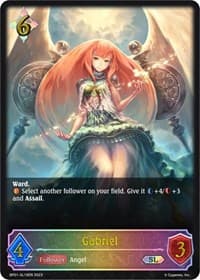 Gabriel (SL) - BP01: Advent of Genesis - Shadowverse: Evolve card