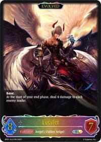 Lucifer (SL) (Evolved) - BP01: Advent of Genesis - Shadowverse: Evolve card