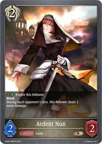 Ardent Nun - SD06: Maculate Ablution - Shadowverse: Evolve card
