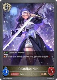 Guardian Nun - SD06: Maculate Ablution - Shadowverse: Evolve card