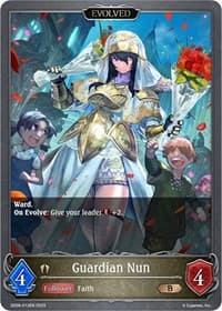 Guardian Nun (Evolved) - SD06: Maculate Ablution - Shadowverse: Evolve card