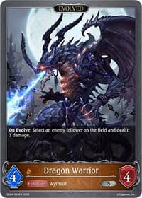 Dragon Warrior (Evolved) - SD04: Wrath of the Greatwyrm - Shadowverse: Evolve card