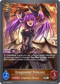 Dragonewt Princess - SD04: Wrath of the Greatwyrm - Shadowverse: Evolve card