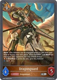 Dragonguard - SD04: Wrath of the Greatwyrm - Shadowverse: Evolve card