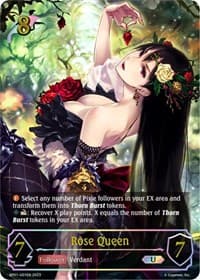 Rose Queen (U) - BP01: Advent of Genesis - Shadowverse: Evolve card