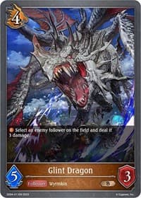 Glint Dragon - SD04: Wrath of the Greatwyrm - Shadowverse: Evolve card