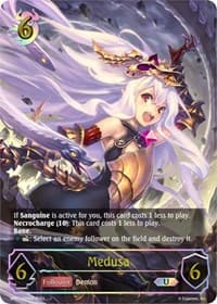 Medusa (U) - BP01: Advent of Genesis - Shadowverse: Evolve card