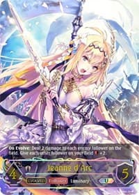 Jeanne d'Arc (U) (Evolved) - BP01: Advent of Genesis - Shadowverse: Evolve card