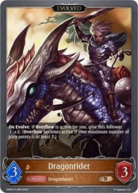 Dragonrider (Evolved) - SD04: Wrath of the Greatwyrm - Shadowverse: Evolve card